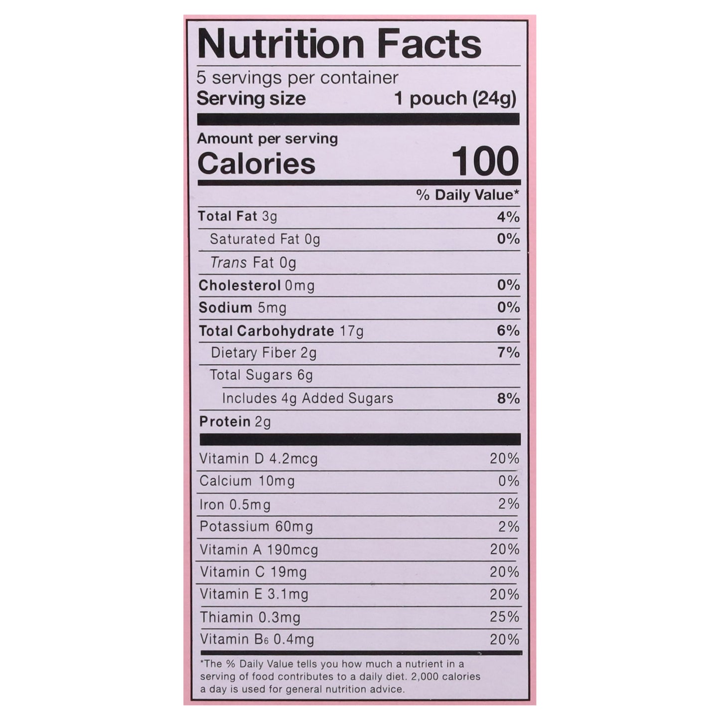 MadeGood Strawberry Granola Minis 5 - 0.85 oz Packs