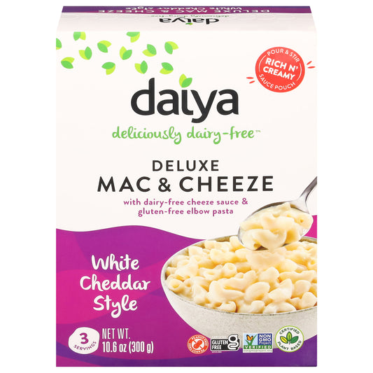 Daiya Deluxe White Cheddar Style Mac & Cheeze 10.6 oz