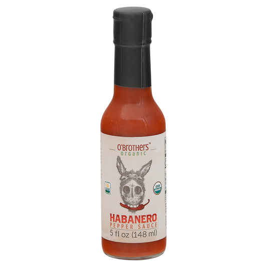 O'Brothers Organic Organic Habanero Pepper Sauce 5 fl oz