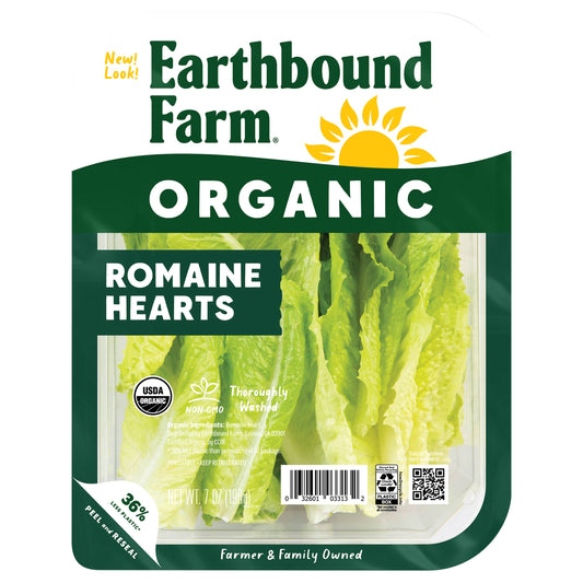 Earthbound Farm Organic Romaine Hearts 7 oz