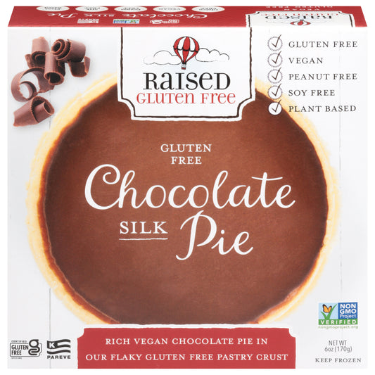 Raised Gluten Free Chocolate Silk Pie 6 oz