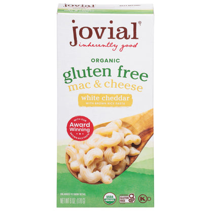 Jovial Gluten Free White Cheddar Mac & Cheese 6 oz
