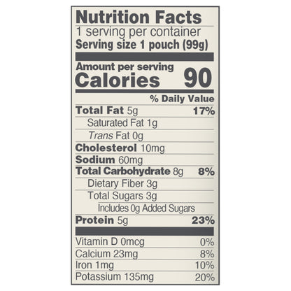 Serenity Kids Free Range Chicken with Organic Peas and Carrots Pouch, 3.5oz