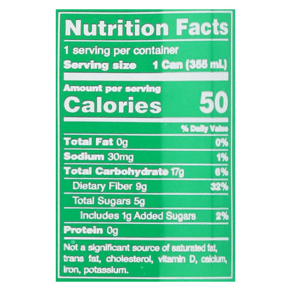 Olipop Lemon Lime Soda 12 fl oz