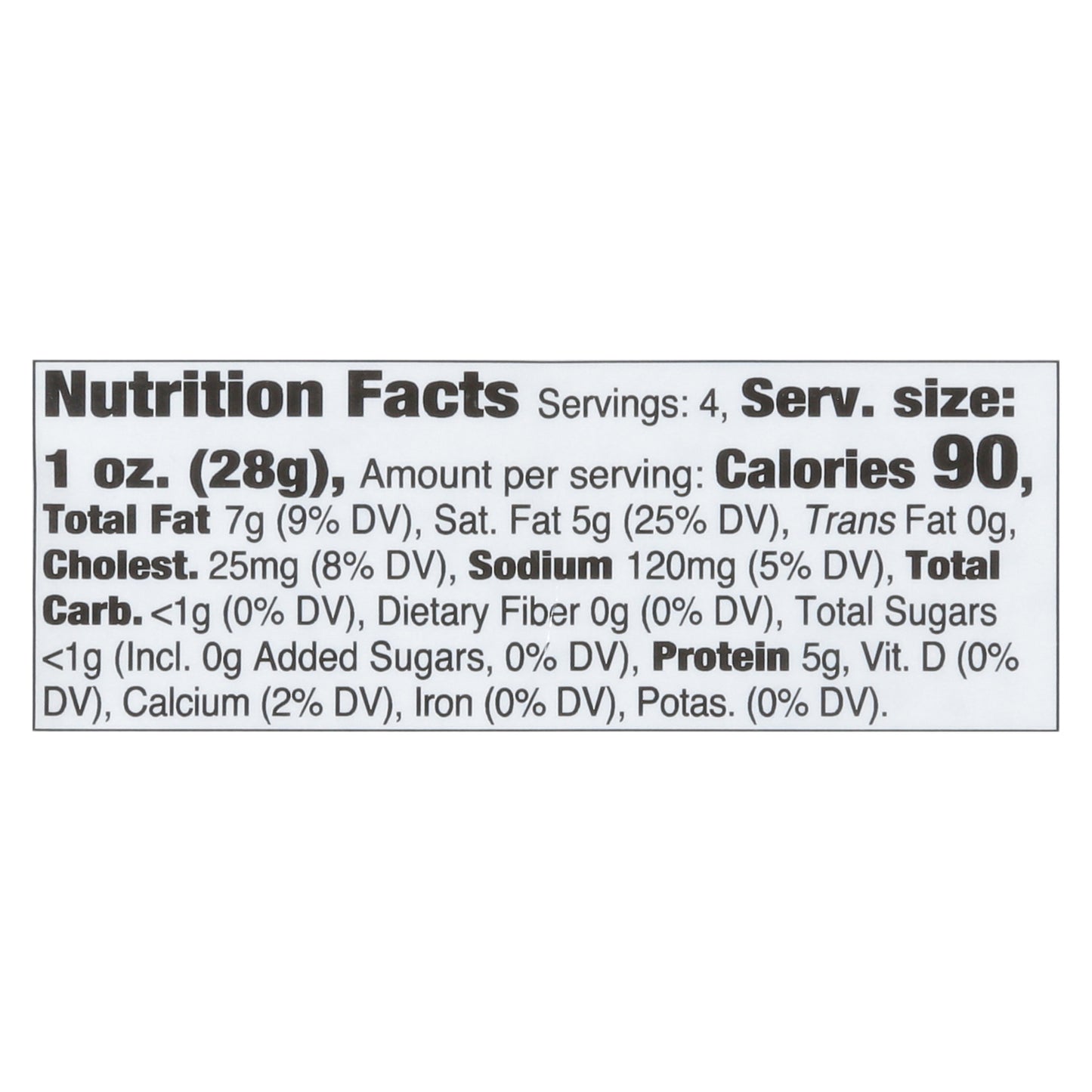 LaClare Family Creamery Garlic & Herb Goat Cheese 4 oz