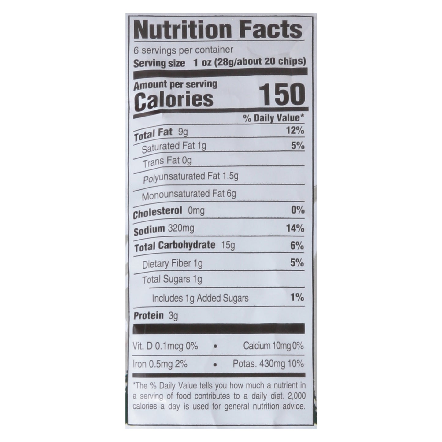 Boulder Canyon Thin & Crispy Jalapeno Flavored Potato Chips 6 oz