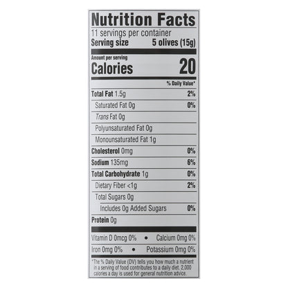 Field Day Medium Ripe Green Pitted Olives 6 oz Can