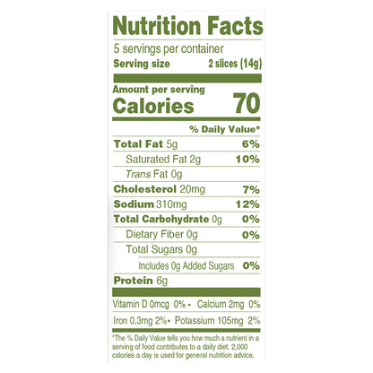 Applegate Naturals Hickory Smoked Fully Cooked Uncured Sunday Bacon