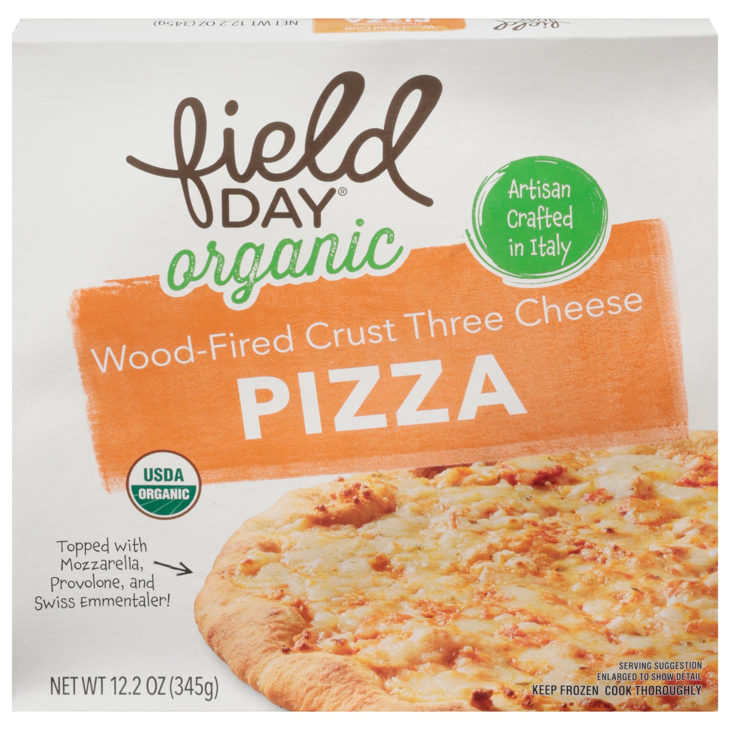 Field Day Organic Wood-Fired Crust Roasted Vegetable Pizza 12.2 oz