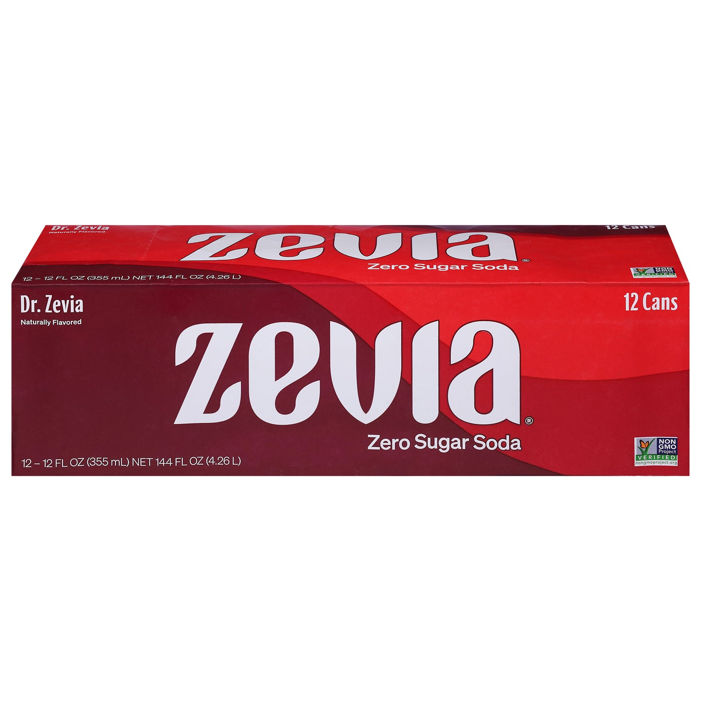 Zevia Zero Sugar Dr. Zevia Soda 12 - 12 fl oz Cans