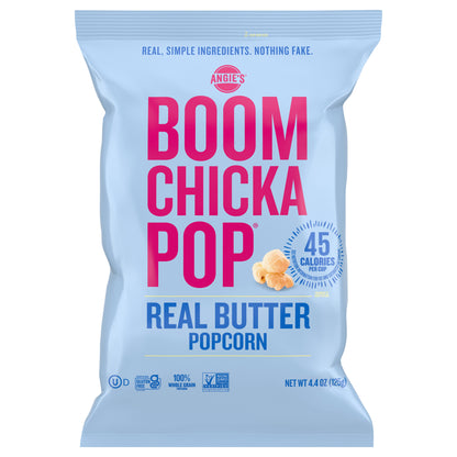 Angie's BOOMCHICKAPOP Real Butter Popcorn, 4.4 oz.