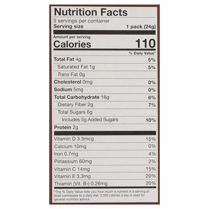MadeGood Organic Chocolate Chip Granola Bites 5 - 0.85 oz Packs