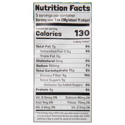 Beanitos White Bean Hint of Lime Tortilla Chips 5 oz