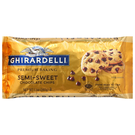 Ghirardelli Semi-Sweet Chocolate Chips 12 oz