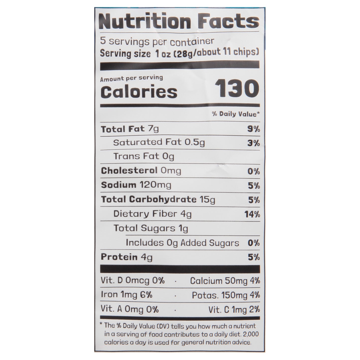 Beanitos Black Bean Sea Salt Tortilla Chips 5 oz