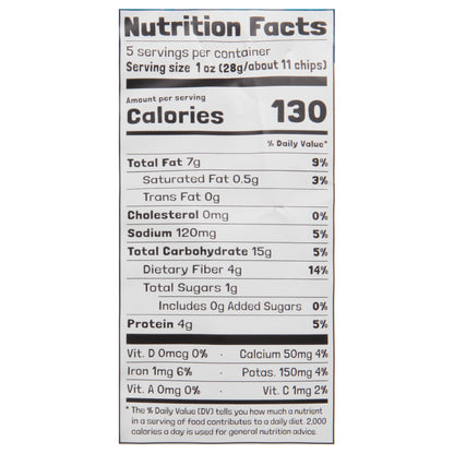 Beanitos Black Bean Sea Salt Tortilla Chips 5 oz