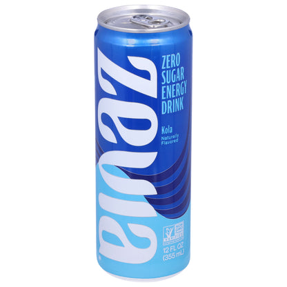Zevia Zero Sugar Kola Energy Drink 12 fl oz