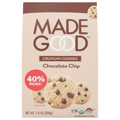 MadeGood Chocolate Chip Crunchy Cookies 7.0 oz