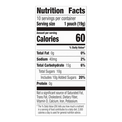 Annie's Organic Bees, Bugs, and Butterflies Fruit Flavored Snacks, 10 Pouches, 7 oz