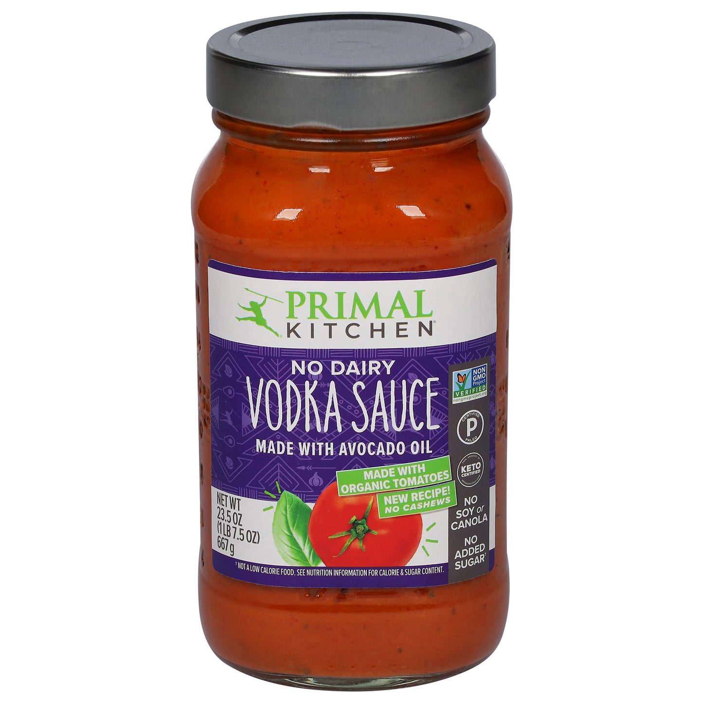 Primal Kitchen No Dairy Vodka Sauce 23.5 oz