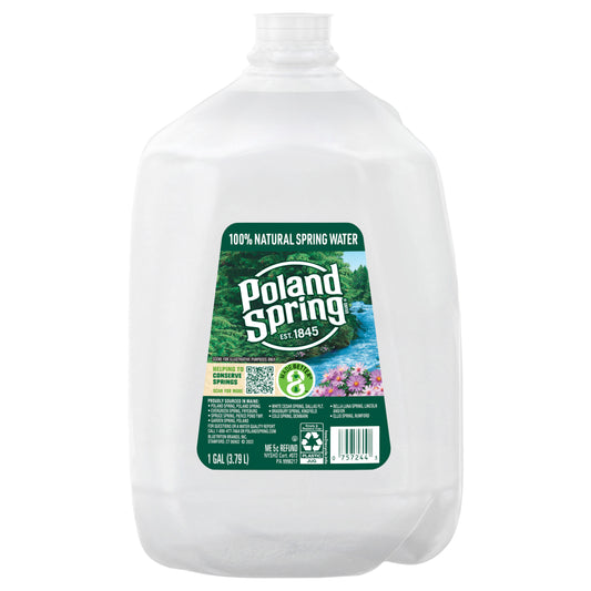 Poland Spring  Maine Spring Water, 1-gallon  jug