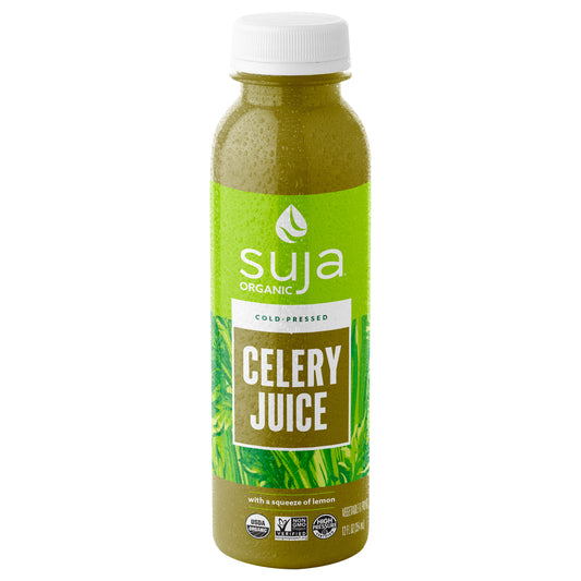 Suja Organic Celery Juice Vegetable & Fruit Juice Drink 12 oz