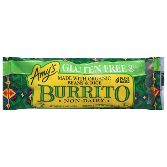 Amy's Plant Based Non-Dairy Burrito 5.5 oz