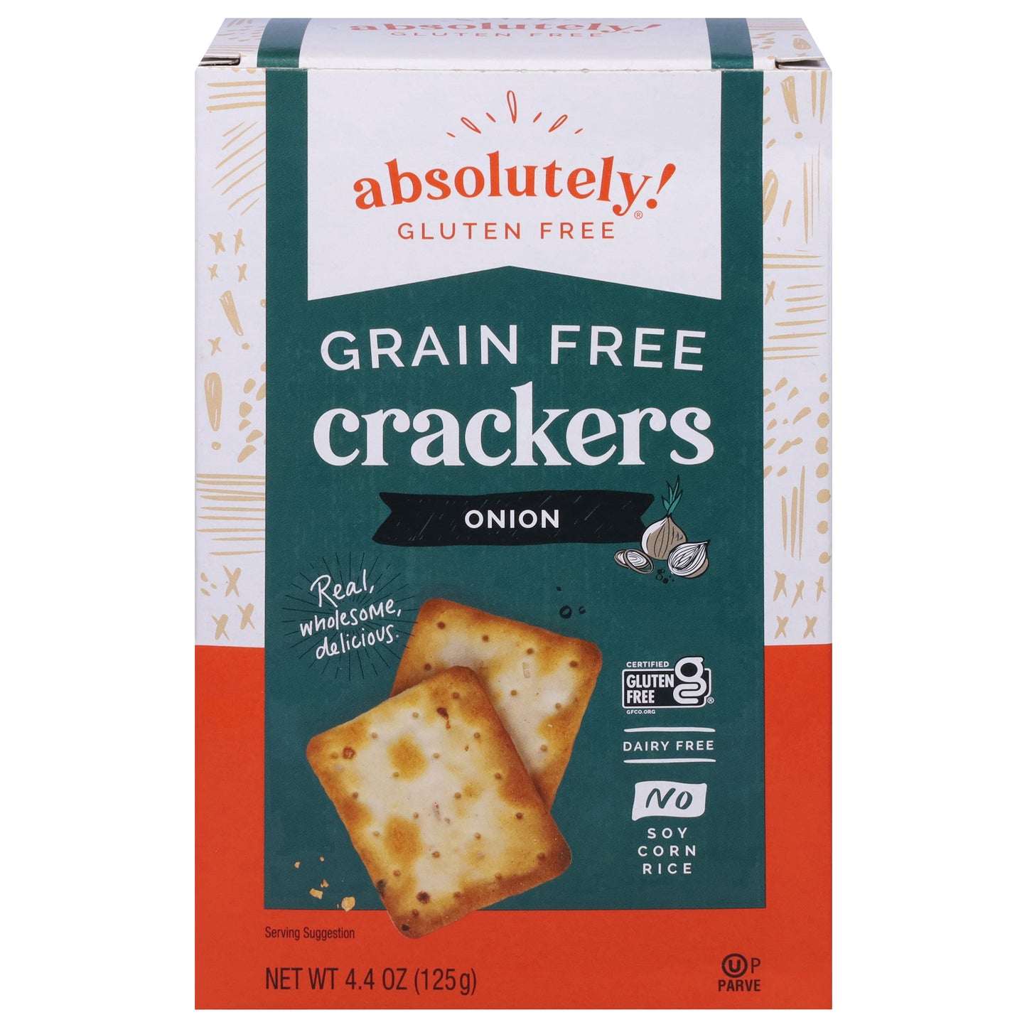 Absolutely! Gluten Free Grain Free Onion Crackers 4.4 oz