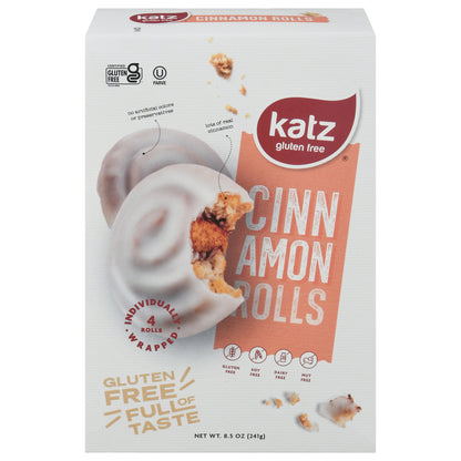 Katz Gluten Free Cinnamon Rolls 4 ea