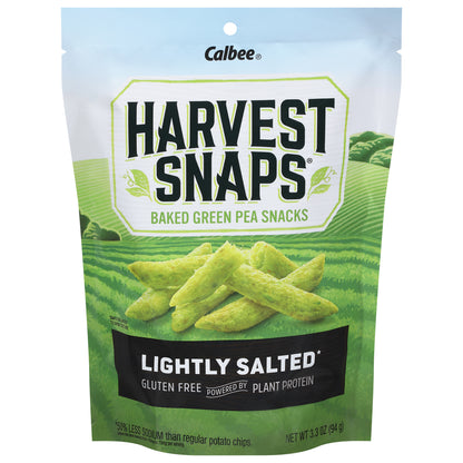 Harvest Snaps Baked Lightly Salted Green Pea Snacks 3.3 oz