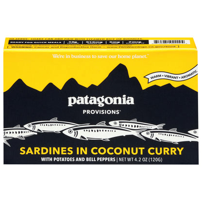Patagonia Provisions Sardines in Coconut Curry with Potatoes and Bell Peppers 4.2 oz