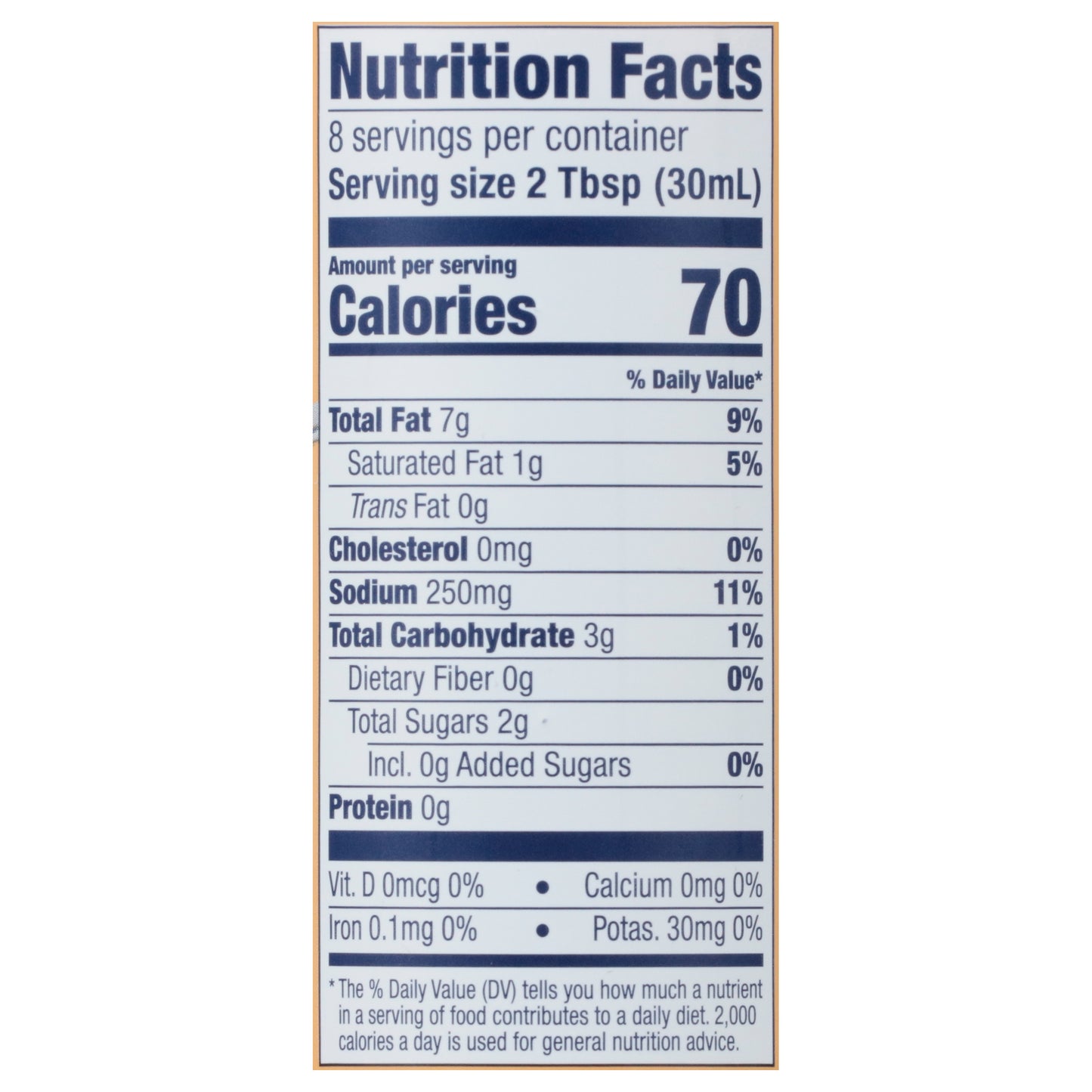 Organicville French Dressing & Marinade 8 fl oz