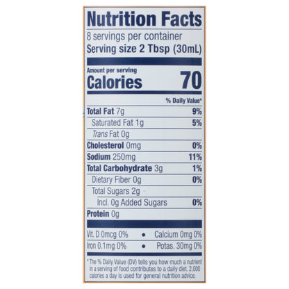 Organicville French Dressing & Marinade 8 fl oz