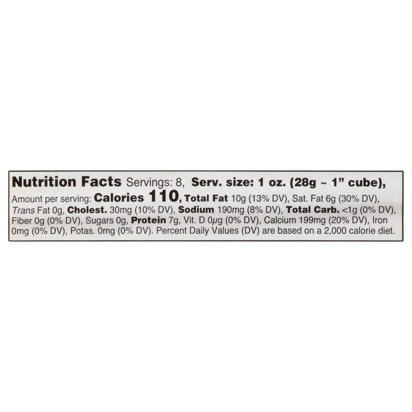 Rumiano Organic Sharp Cheddar Cheese 8 oz