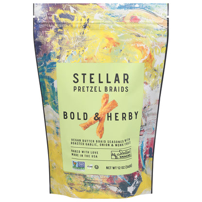 Stellar Bold & Herby Pretzel Braids 12 oz