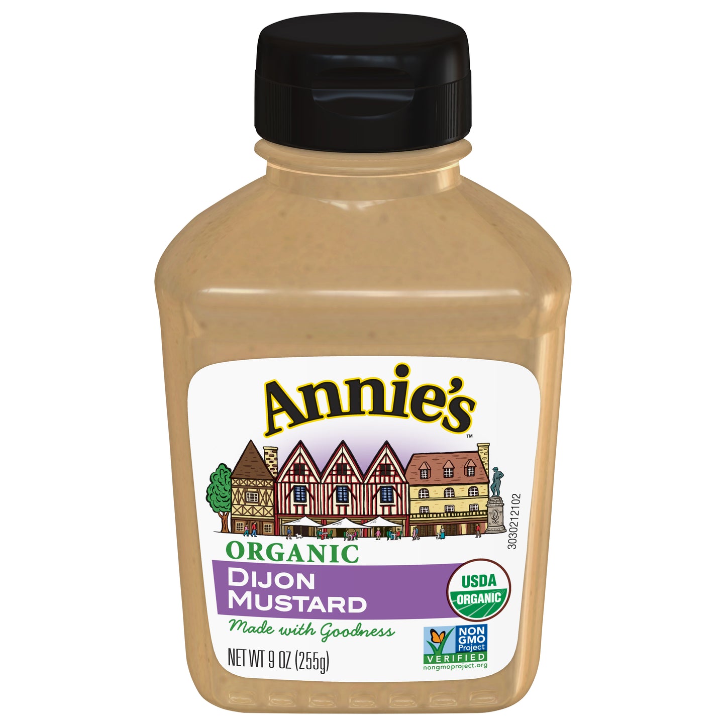 Annie's Organic Dijon Mustard, Gluten Free, 9 oz