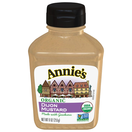 Annie's Organic Dijon Mustard, Gluten Free, 9 oz