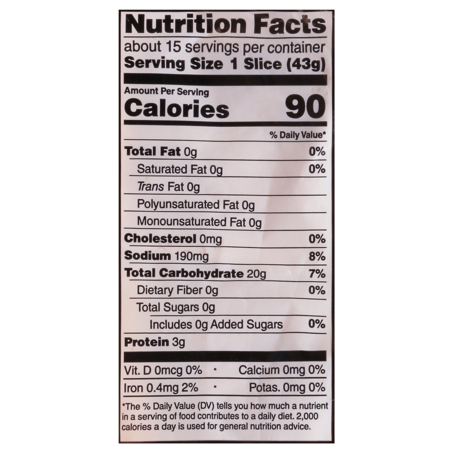 Rudi's Organic Rocky Mountain Sourdough Bread 22 oz