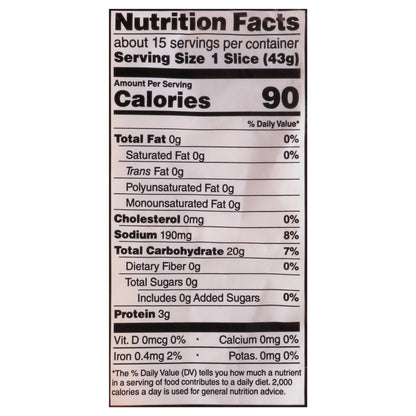 Rudi's Organic Rocky Mountain Sourdough Bread 22 oz