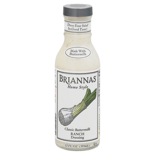 Briannas Home Style Classic Buttermilk Ranch Dressing 12 fl oz