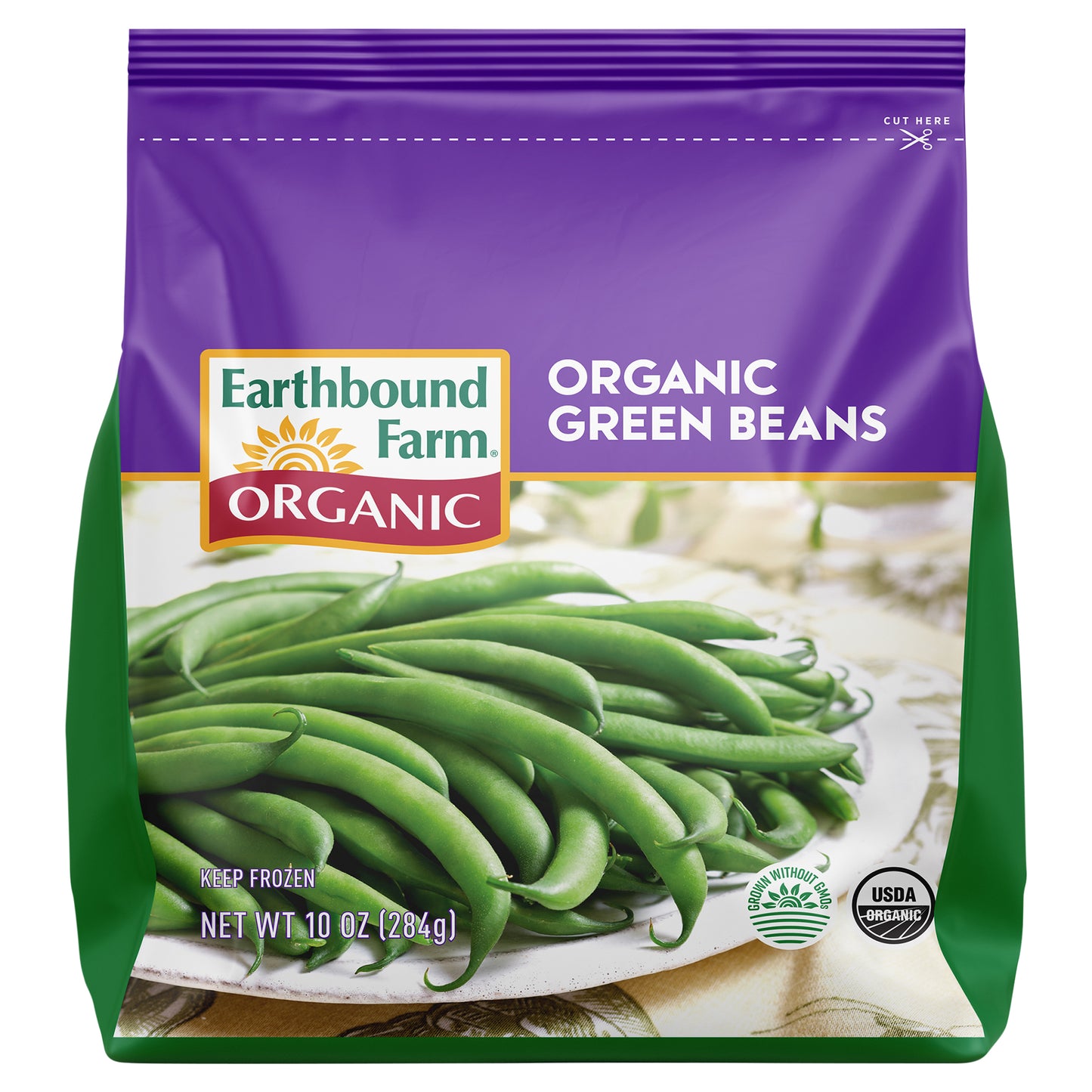 Earthbound Farm Organic Green Beans 10 oz
