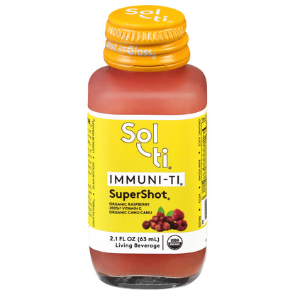 Sol-Ti Immuni-ti SuperShot Organic Raspberry Living Beverage 2.1 fl oz