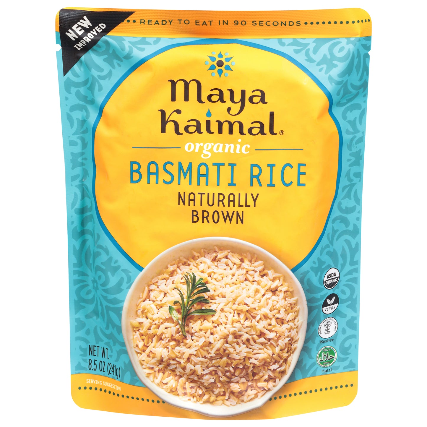 Maya Kaimal Organic Naturally Brown Basmati Rice 8.5 oz