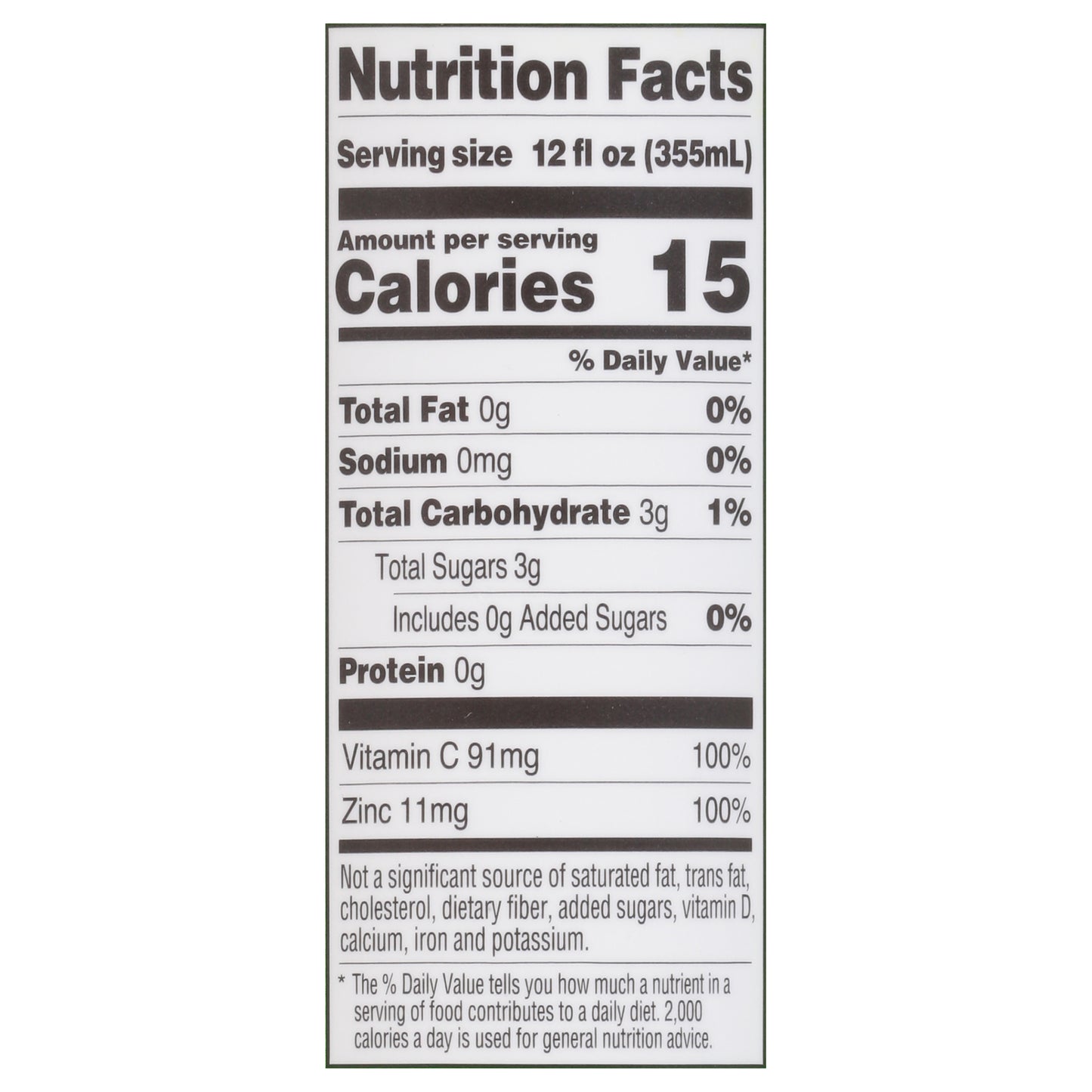 Zyn Turmeric Wellness Mango Lychee Flavor Antioxidant Drink 12 fl oz