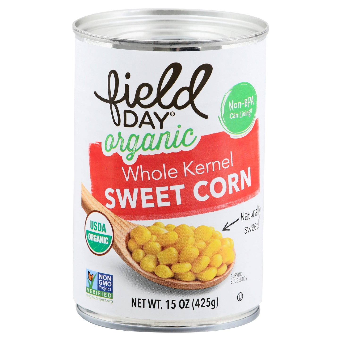Field Day Whole Kernel Organic Sweet Corn 15 oz