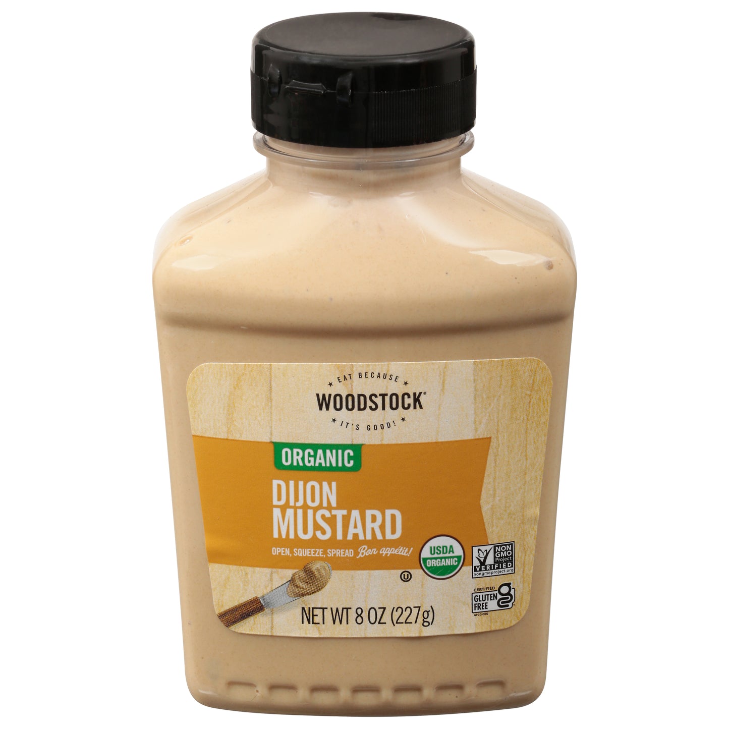 Woodstock Dijon Organic Mustard 8 oz
