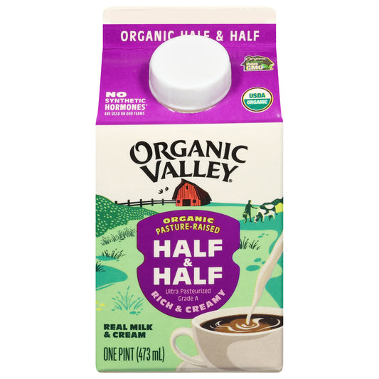 Organic Valley Organic Half & Half 1 pt