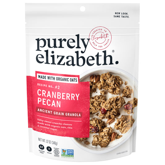 Purely Elizabeth Cranberry Pecan Ancient Grain Granola 12 oz