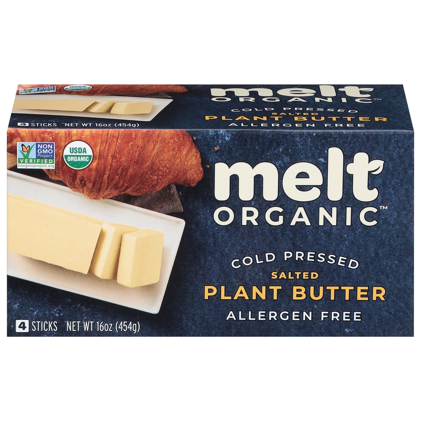 Melt Organic Sticks Salted Plant Butter 4 ea