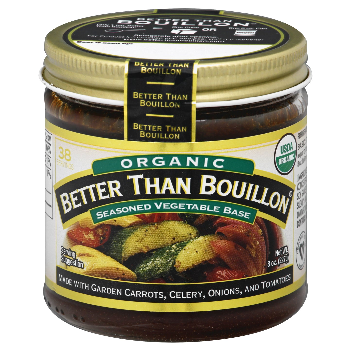 Better Than Bouillon Organic Seasoned Vegetable Base 8.0 oz